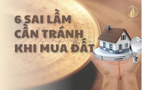 Sai lầm cần tránh khi mua đất